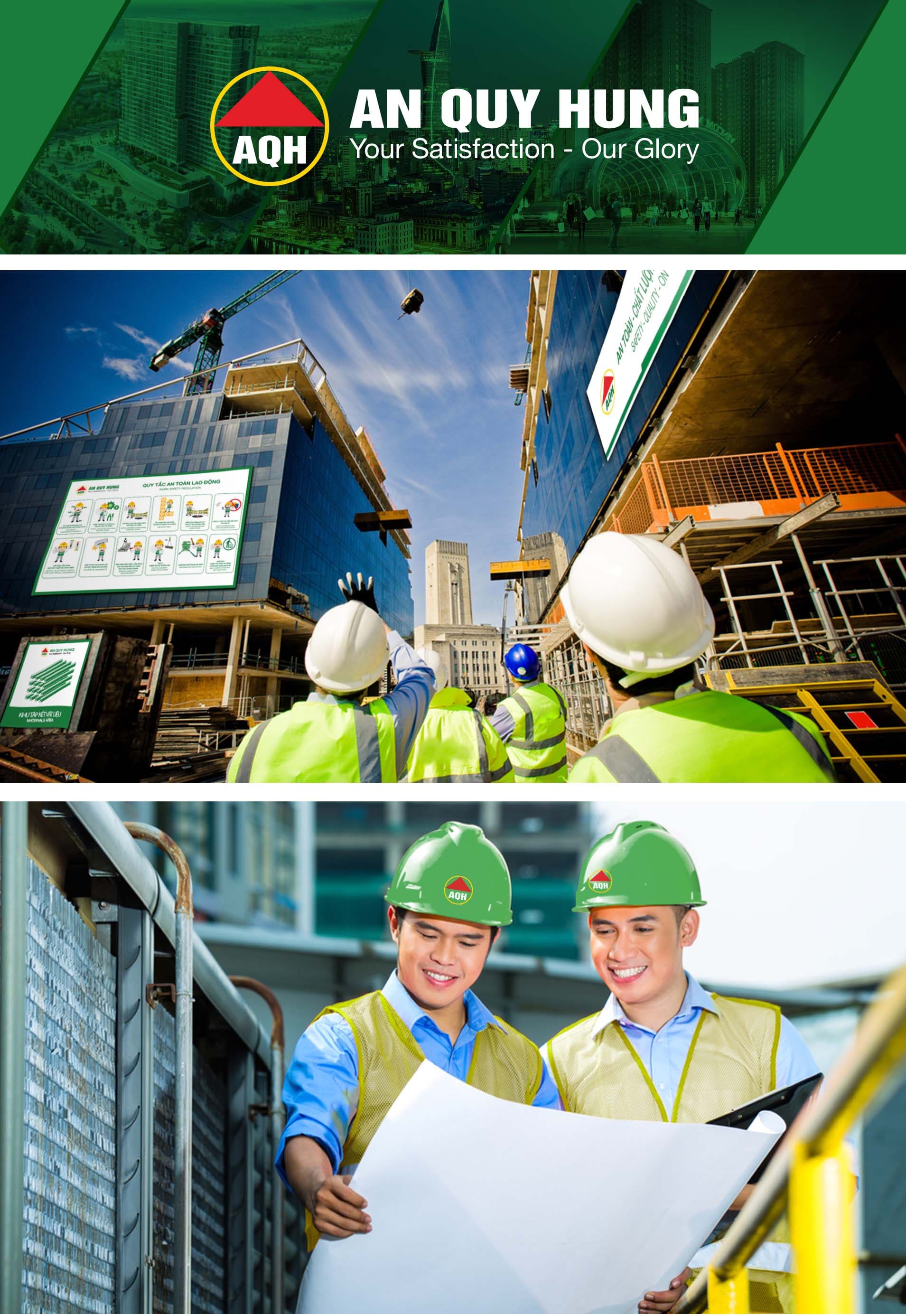 AN QUÝ HƯNG - Thiết kế logo và bộ nhận diện thương hiệu AN QUÝ HƯNG